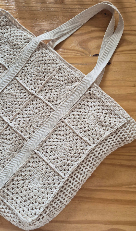 Bolso tejido a crochet